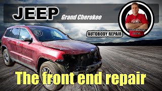 Jeep Grand Cherokee. Front End Repair. Ремонт Переда.