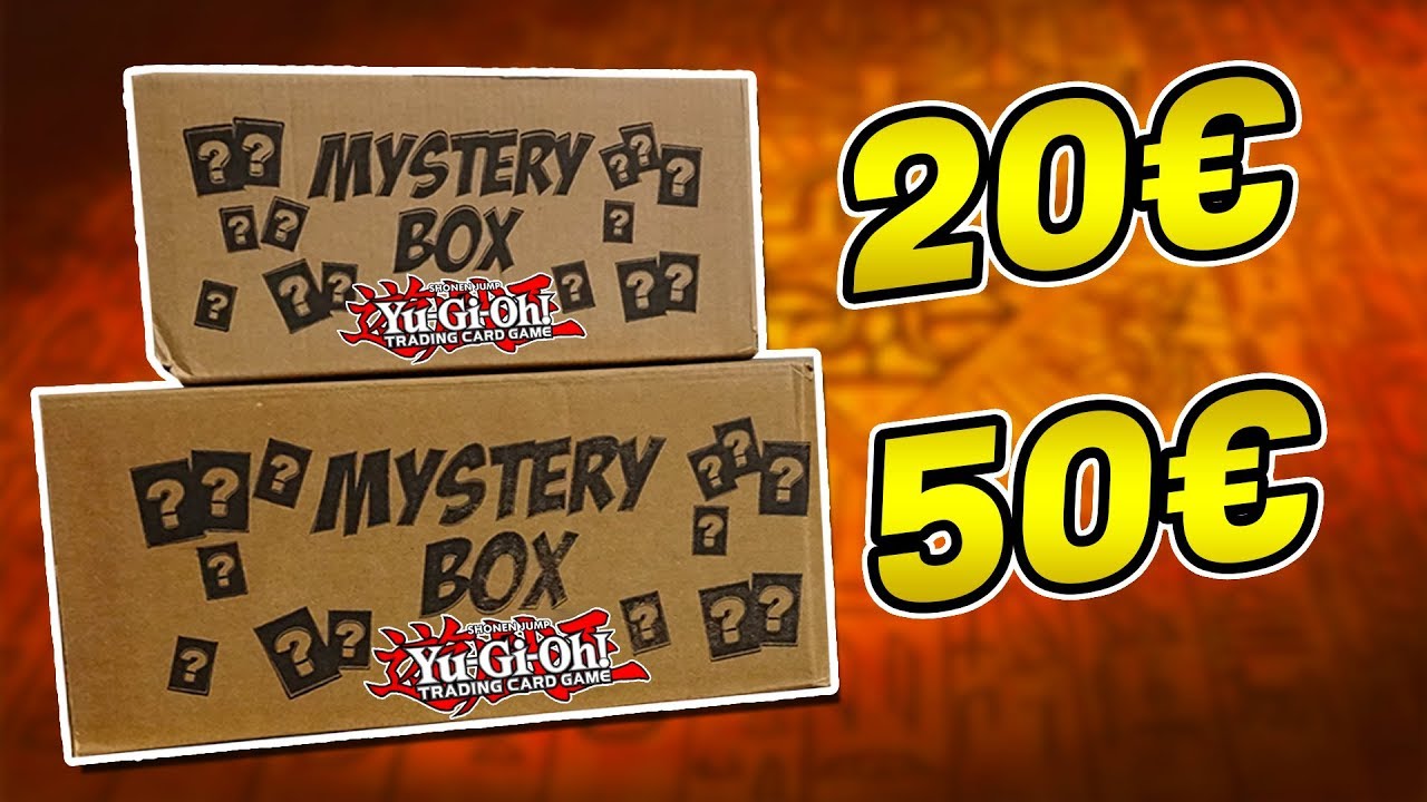 Apro 2 MYSTERY BOX di Yu-Gi-Oh! da 20€ e 50€ piene di BUSTINE!