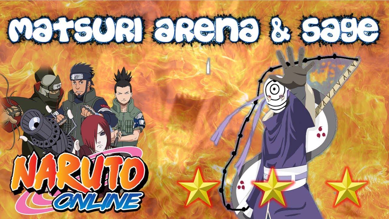 Naruto Online || 3-Star GNW Madara Showcase - Matsuri Arena & Sage