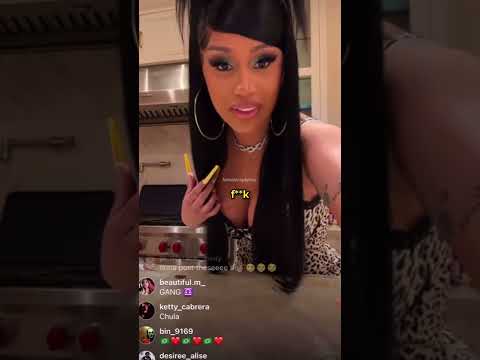 Cardi B's Fan Taking Pictures Of Her While Live #shorts