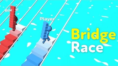 Bridge Race Walkthrough Gameplay Part 1 ( iOs,Android )