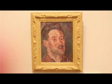 斎藤与里　油彩画 斎藤与里氏像 文化遺産オンライン
