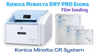 How to load films in Konica Minolta DRY PRO Sigma