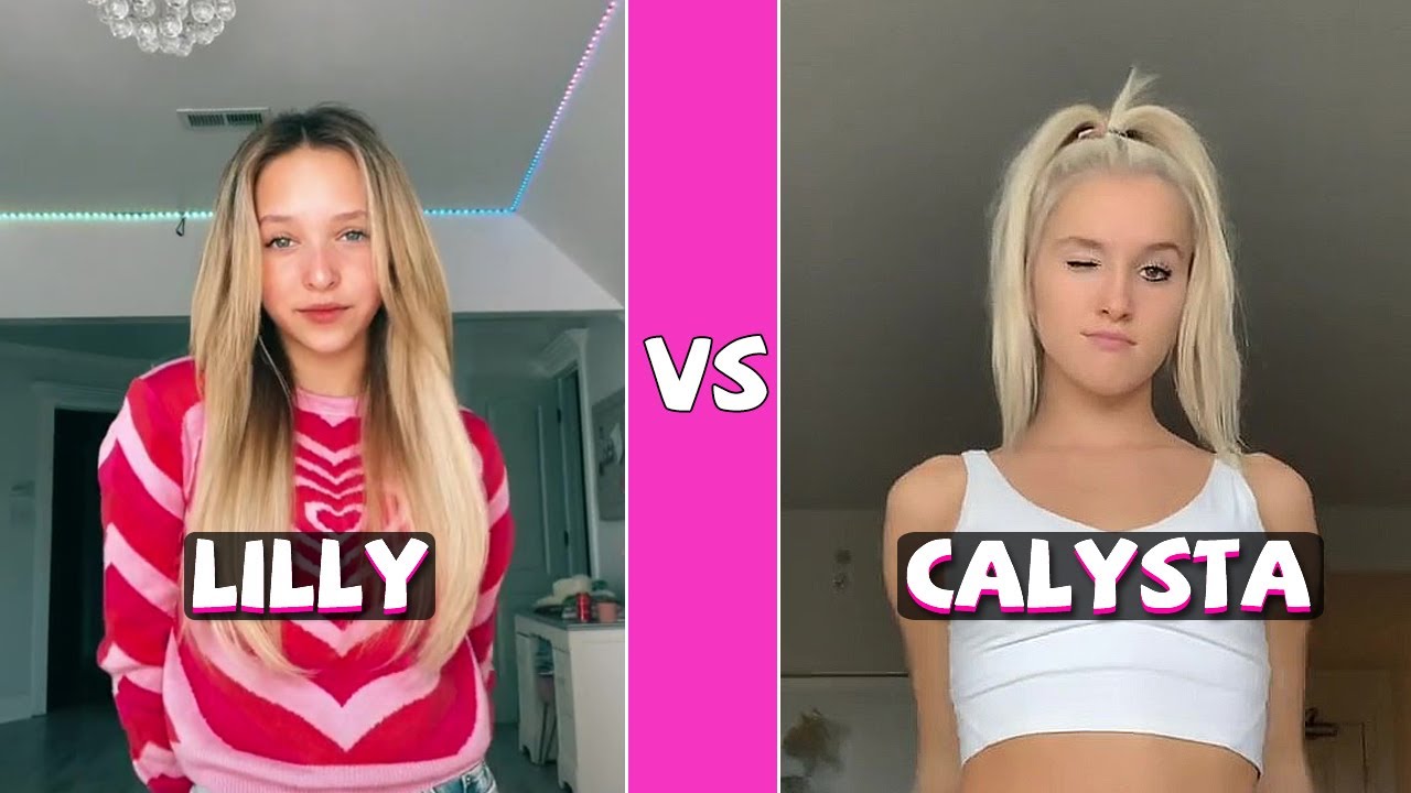 Lilly Ketchman Vs Calysta Belle TikTok Dances Compilation YouTube