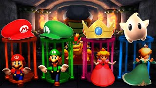 Мульт Mario Party The Top 100 Minigames Mario Vs Rosalina Vs Luigi Vs Peach Master Difficulty
