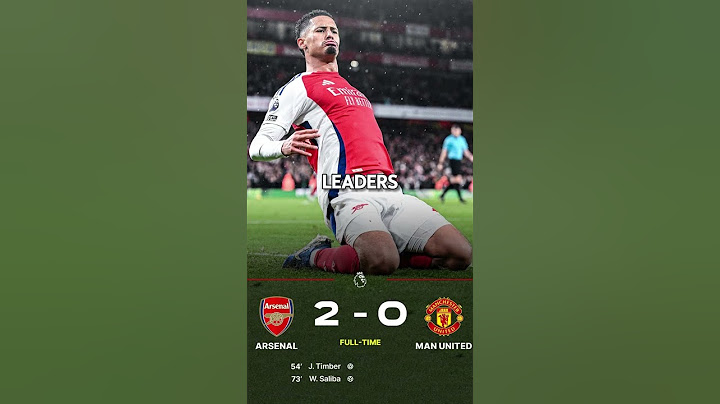 Another defeat for Amorim | Man Utd 0-2 Arsenal | Premier League 2024/25 #football #soccer #shorts