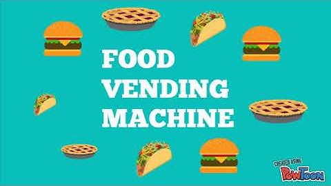 FOOD VENDING MACHINE