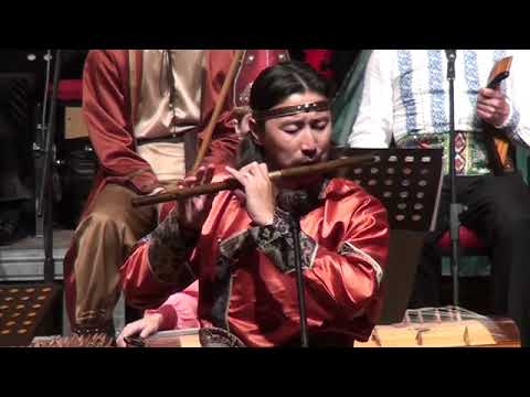 The Hu Jaya playing flute Awakened steppe composer BSharav