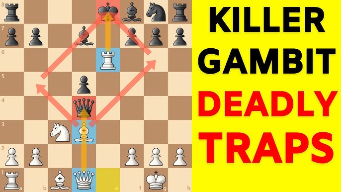 Paul Morphy Destroys King's Gambit with Falkbeer Counter Gambit