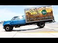 BeamNG Drive - Gavril Durham Box Truck Suspension Testing