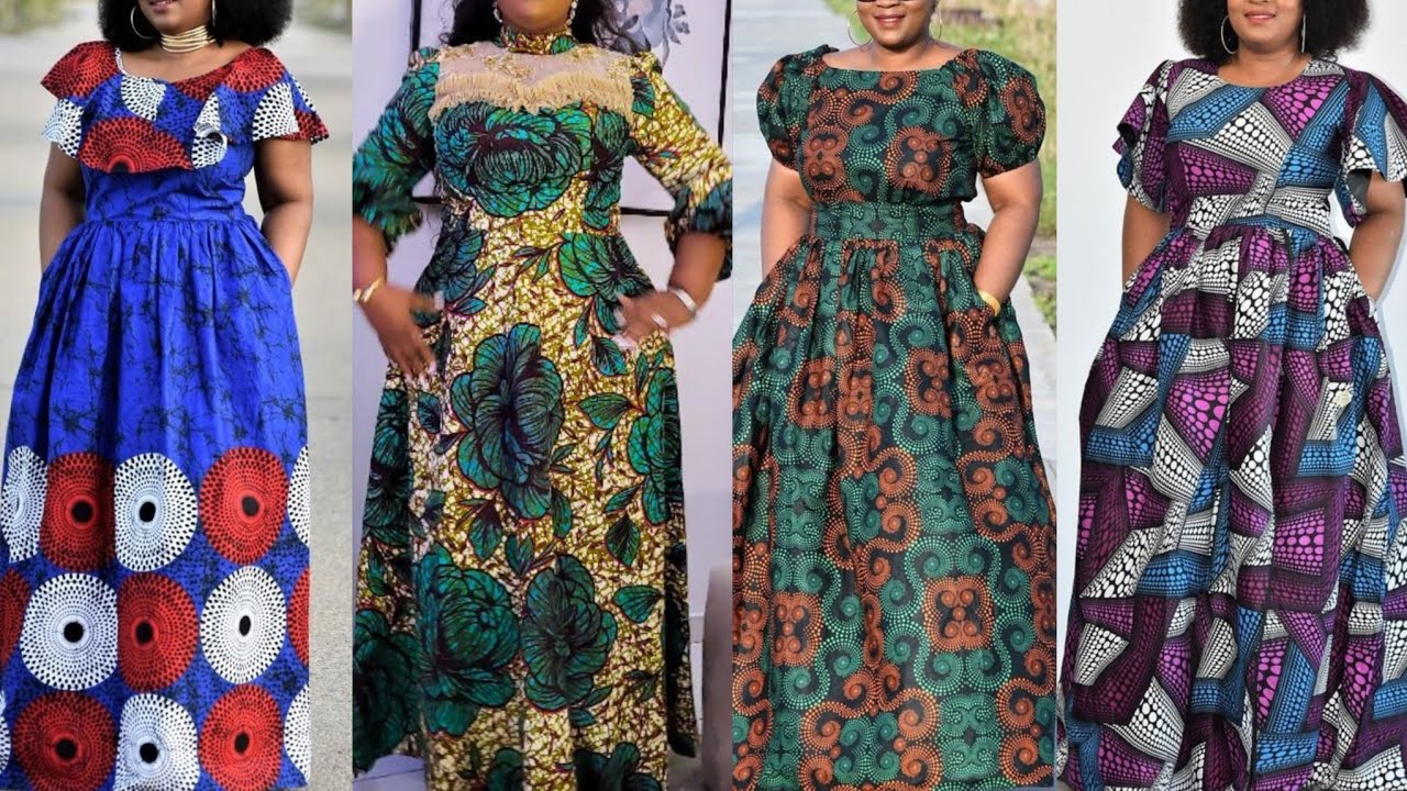 Ankara Gown Styles 2024: Latest Ankara Long Gown Styles for African Women |  Classy Ankara Dresses - YouTube