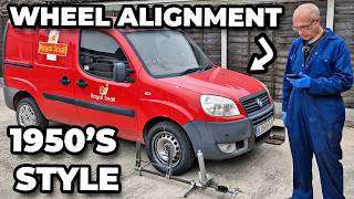 Download Lagu £20 Wheel Alignment On My Fiat Doblo Van - 1950's Style - Dad LOVED These Vintage Guages! MP3