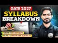 GATE 2027 Syllabus Breakdown | What to Study First &amp; Subject Priority