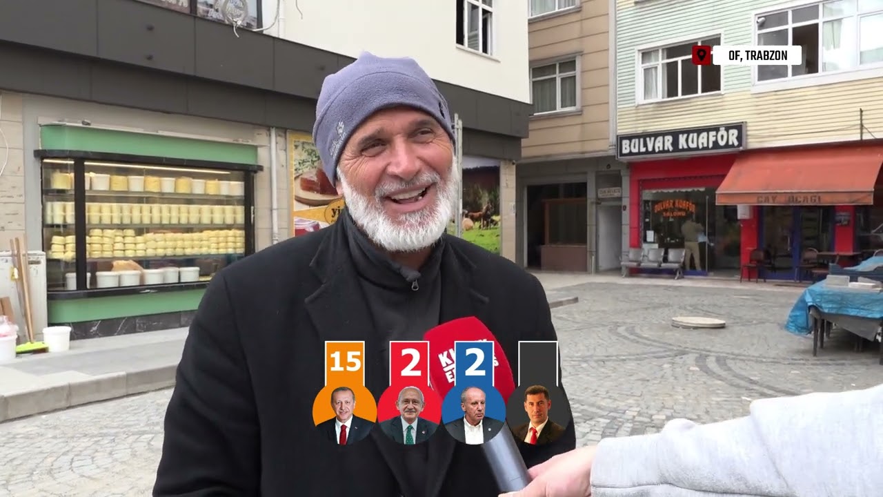 Trabzon'un Of ilçesinde vatandaşlar seçimde oyunu kime verecek?