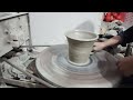Making Clay Backet on electric Chak handicraft items clay products art and crafts incredible things 