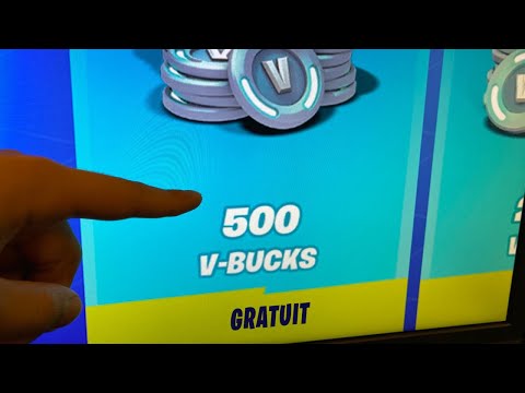 Fortnite s&rsquo;excuse..500 V-BUCK GRATUIT POUR TOUT LE MONDE! (gratuit v-buck)