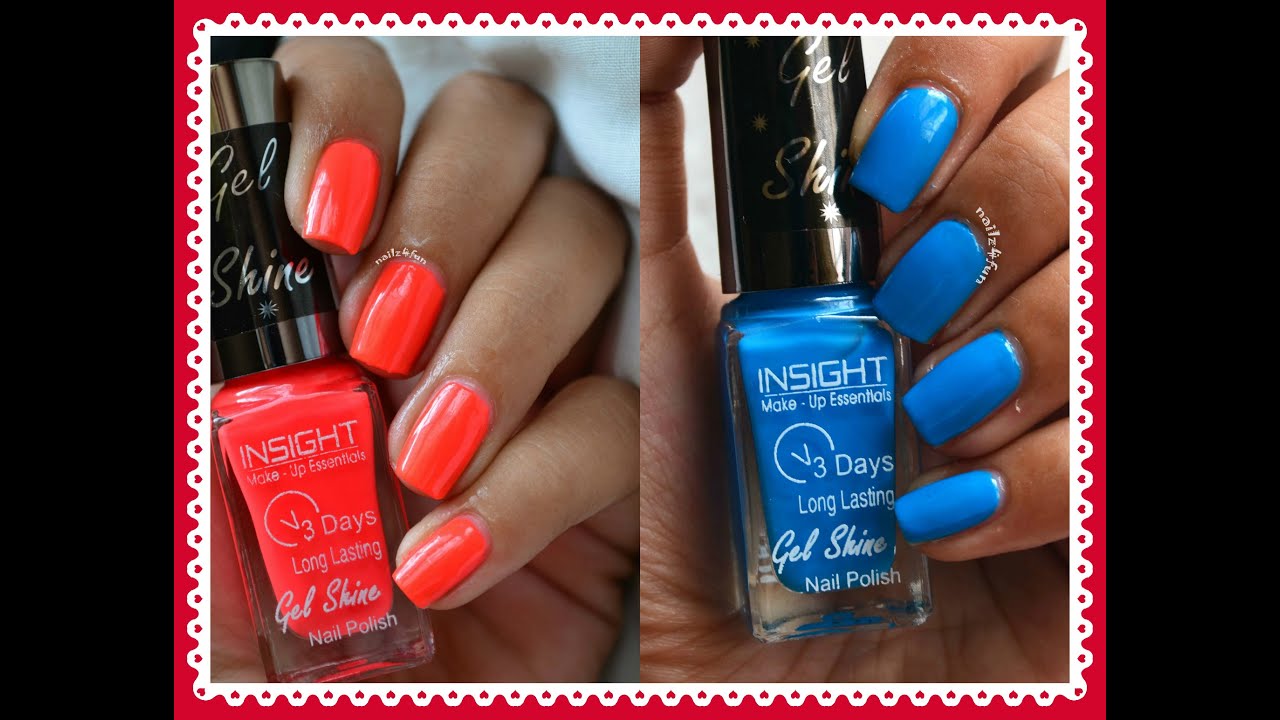 INSIGHT LIPGLOSS 💄, INSIGHT NAIL POLISH 💅 REMOVER Review & Swatches👍 -  YouTube