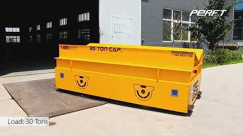 Round Loads Rolling & Hard to Secure? 30T Battery-Powered V-Deck Transporter - Tested & Proven!