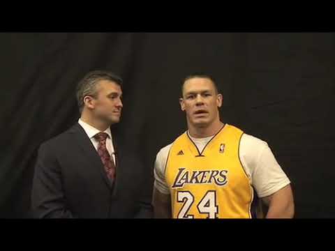 john cena lakers jersey