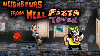 Как Достать Пицца Тавер Хардкор ► Neighbours From Hell Pizza Tower Hardcore Demo
