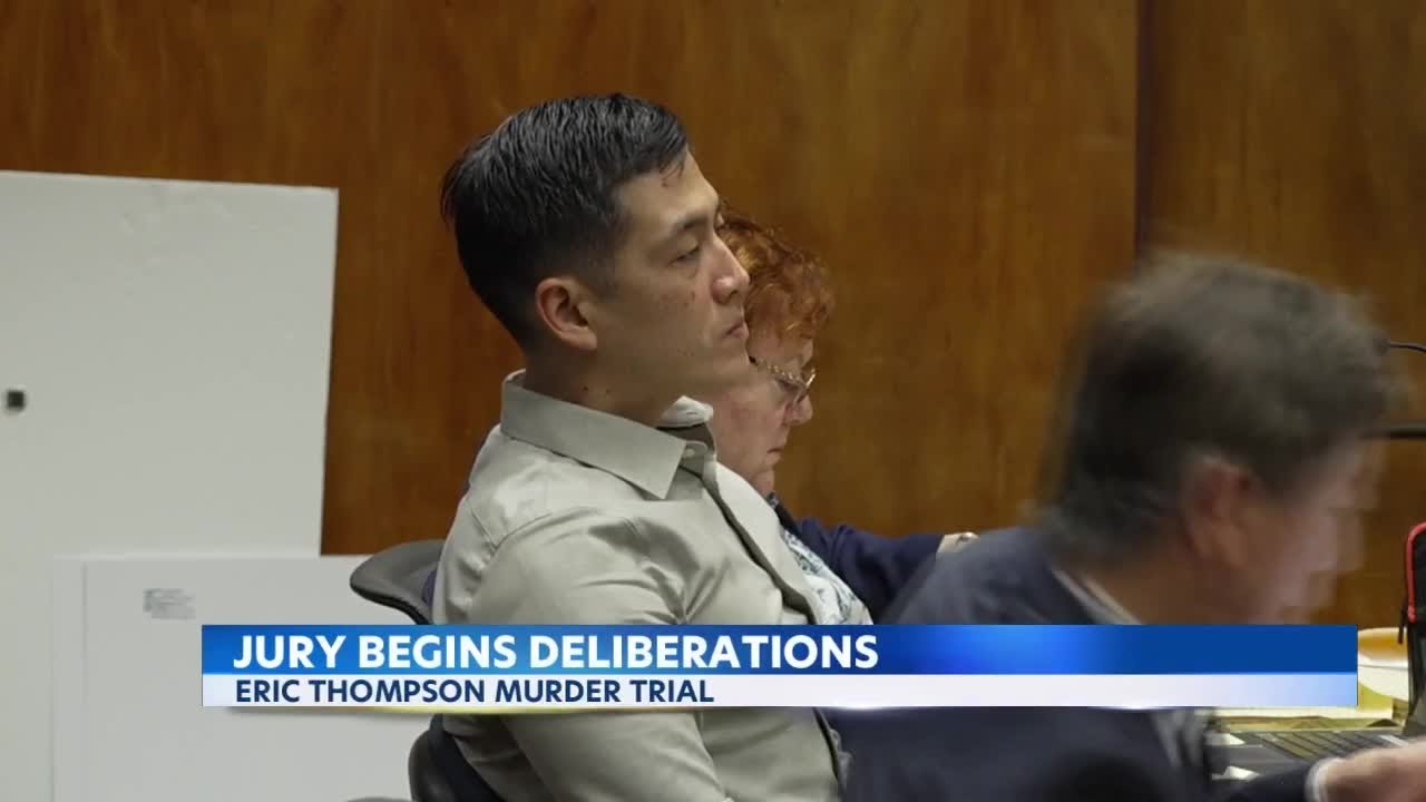 Jury deliberates fate of Eric Thompson in the love triangle murder ...