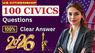 2026, RANDOM ORDER 100 civics questions - U.S. citizenship interview I N400 Interview #n400