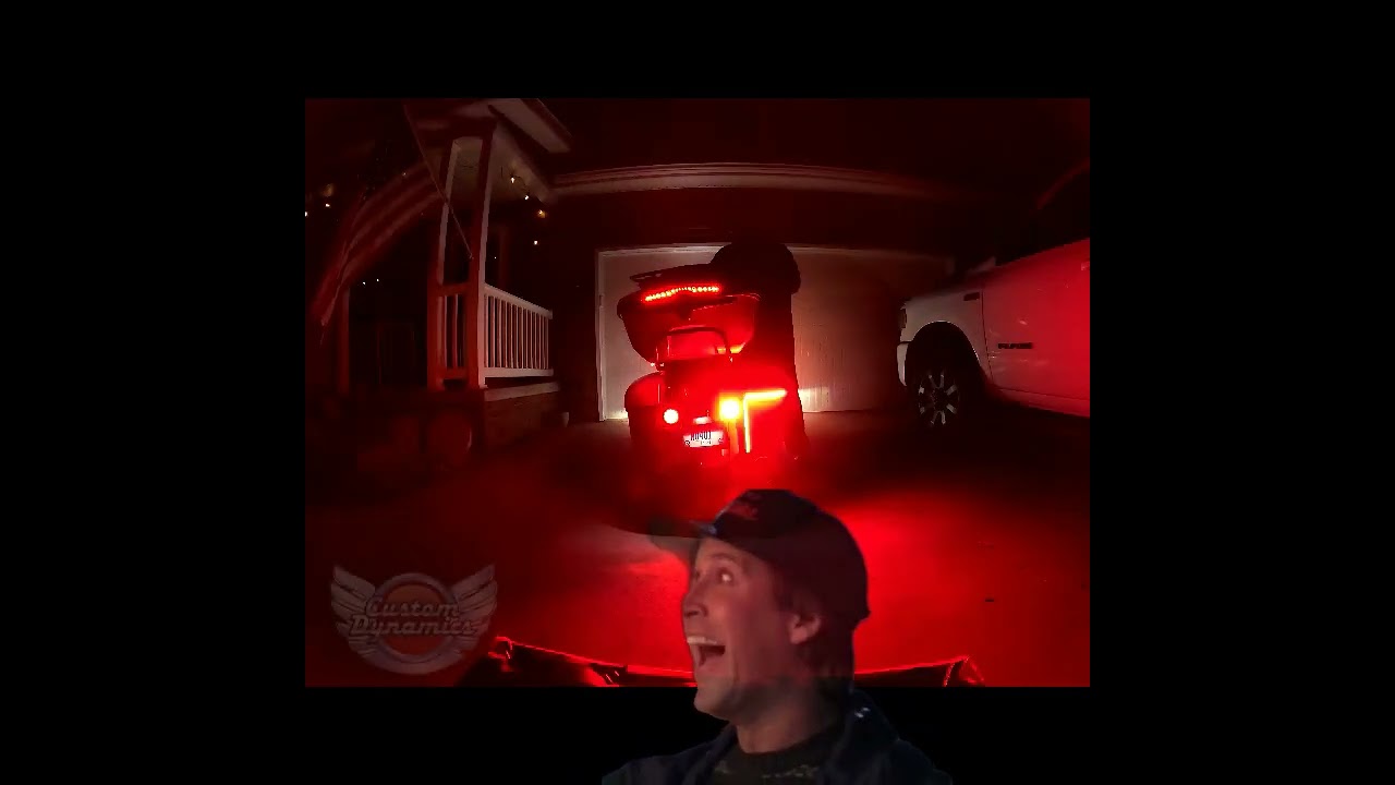 Custom Dynamic light up the Indian Challenger 