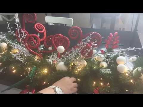 Christmas Table Display - YouTube
