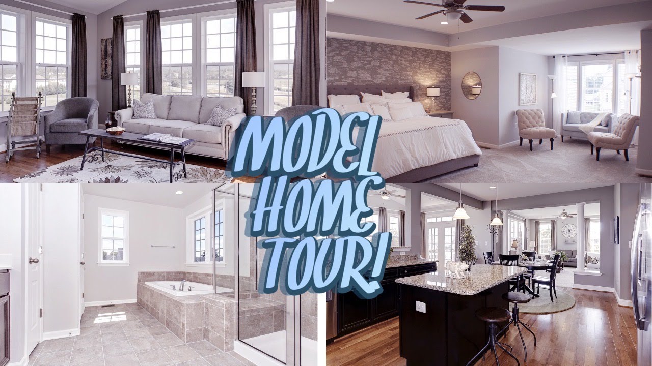 OUR MODEL HOME TOUR! YouTube