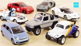 バハバグかっこいい！ 新作トミカ ホットウィール ブラーゴ フィット Gクラス フェラーリ ／ New Tomica & Hotweel