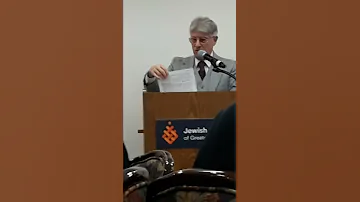 Michael Carasik Opening Joke At JPS Siyum 