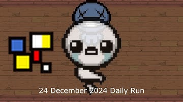 The Binding of Isaac Daily Run 24 December 2024