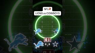 Detroit Lions vs Dallas Cowboys