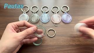 Airtag case Waterproof Apple Air Tag Case with Keychain