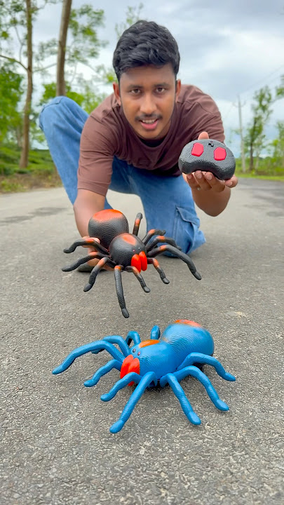 Spider blue Remote Control wala
