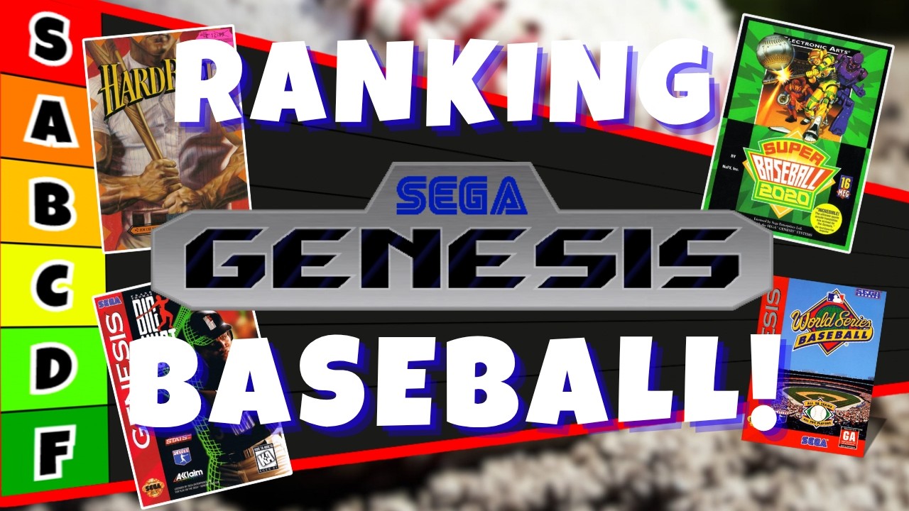 Ranking All Sega Genesis Baseball Games – The Full 16-Bit Lineup!