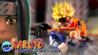 LEGO Naruto & Sasuke vs Haku PT 2 [Naruto Ultimate Ninja Stop Motion]  Brickfilm / JM Animation