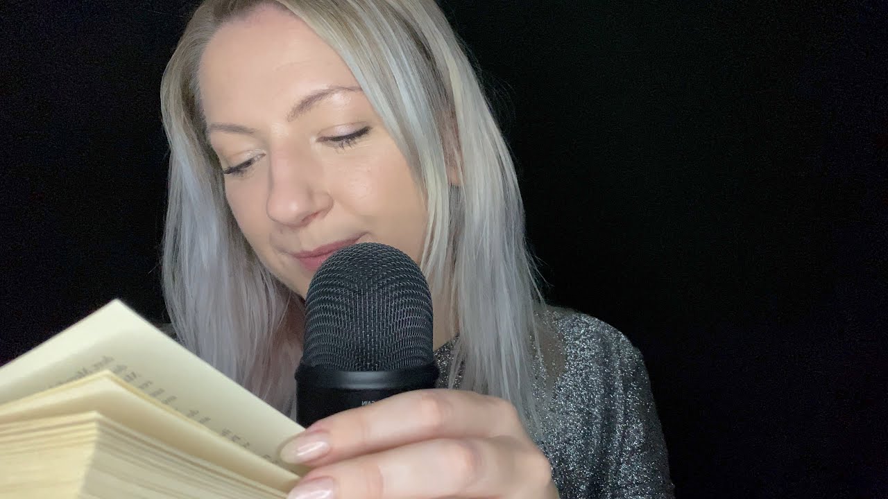 ASMR Ich lese TVD für dich 🖤 soft whispering & reading 🤫 german/deutsch