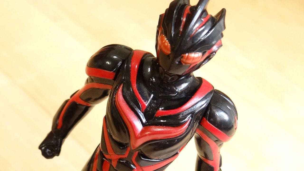 ☆幻レア☆ダークザギ指人形＆絵馬付ストラップ ウルトラ怪獣