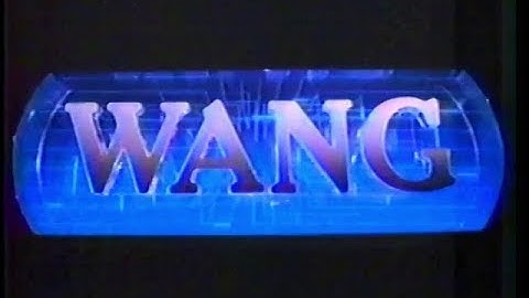 1983 - Wang Computer - Puzzle Pieces Commercial