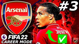 WE FOUND THE ENGLISH VIRGIL VAN DIJK? - FIFA 22 Arsenal Career Mode EP3
