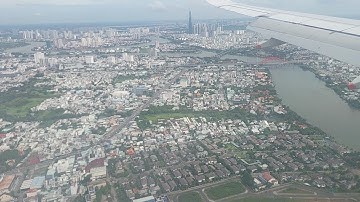 Toàn cảnh Thành Phố Hồ Chí Minh nhìn từ trên cao Panoramic view of Ho Chi Minh city from above