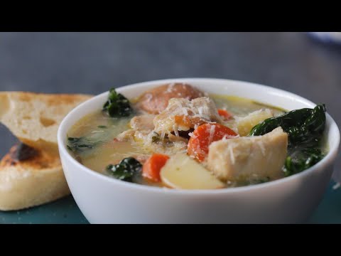 How To Make Quick amp Cozy Chicken And Kale Stew  Tasty Recipes