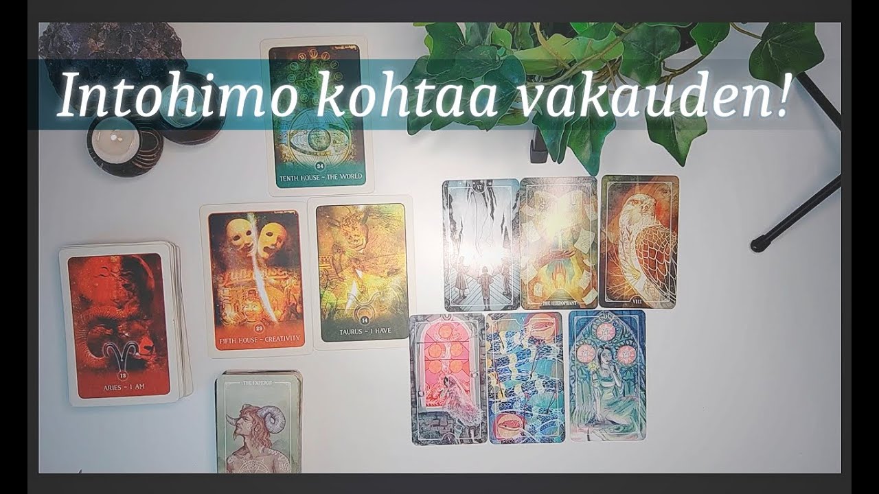 Tarot - Suhteen virallistaminen vai uusi vaihe suhteessa? Romantiikan liekin roimahtaminen 🔥