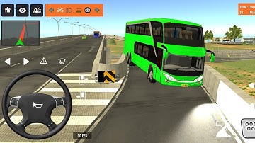 euro coach bus simulator 😭🚌|| new coach bus simulator part- 01 Android gameplay 57