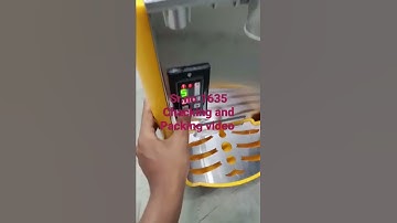 One head slush machine chacking and packing video serial number 1635