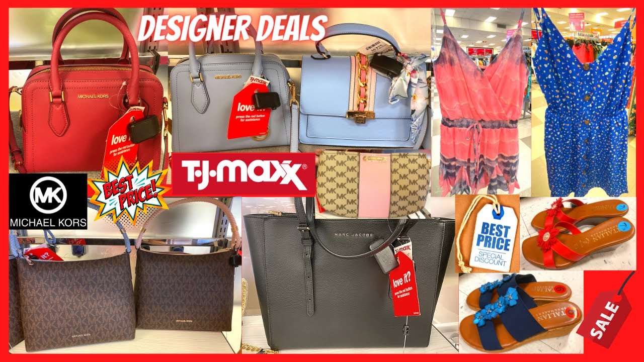 TJ MAXX Designer Finds | *MICHAEL KORS *MARC JACOBS | Virtual Shopping ...