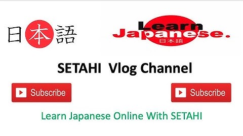 Counting Number in japanese language #Lesson2