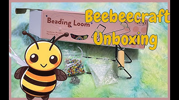 BeeBeeCraft Unboxing/COOL Beading Loom Kit Complete with ALL you need #beebeecraft #loombeading