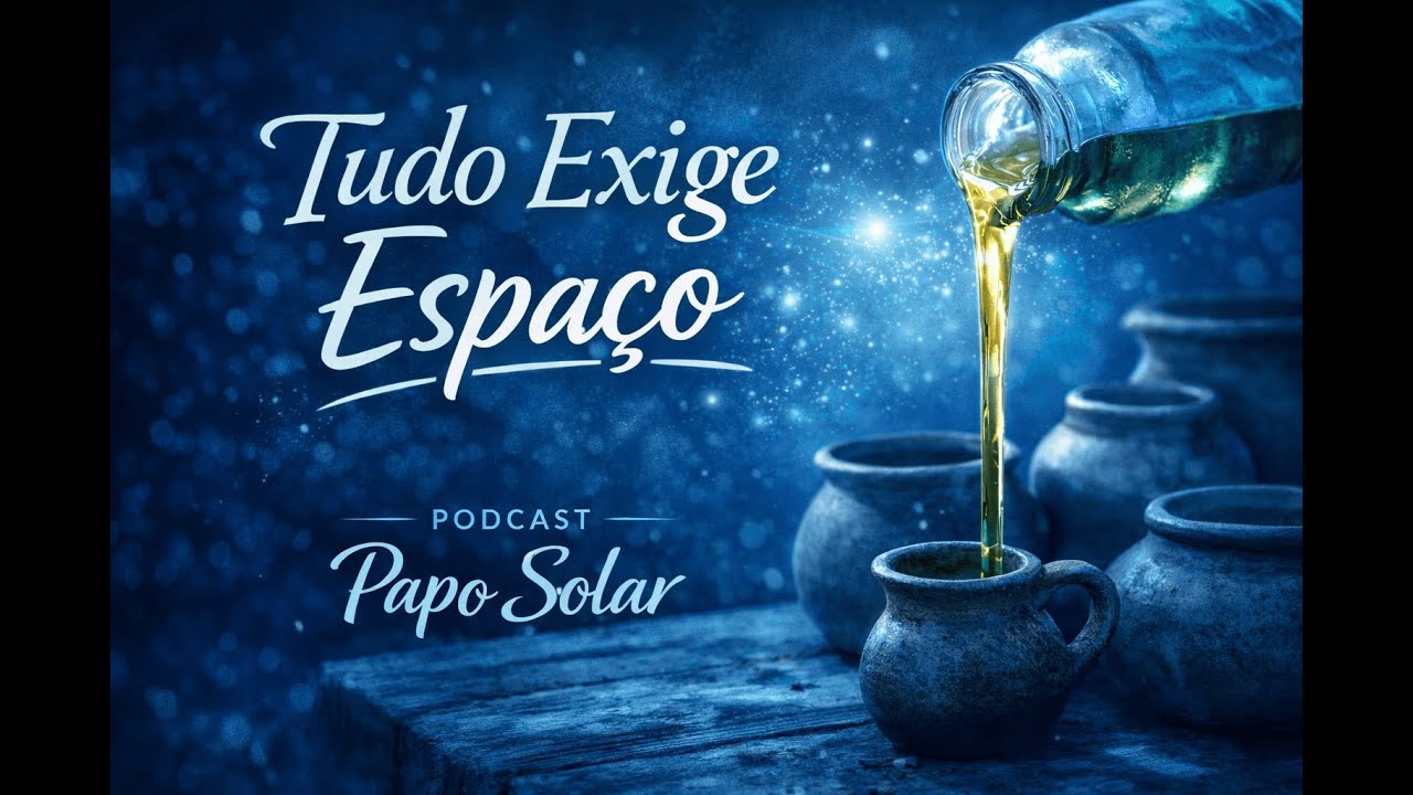 Tudo exige espaço - Podcast Papo Solar